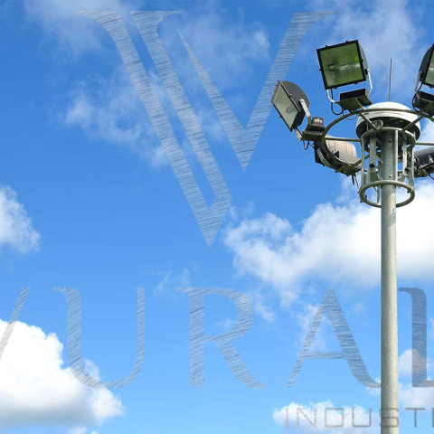 Asansörlü Projektör Direği