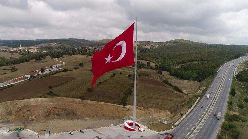Türkiyenin En Uzun Bayrak Direği - Ankara - 50.yıl Parkı